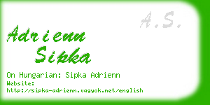 adrienn sipka business card